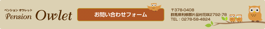 お問い合わせフォーム